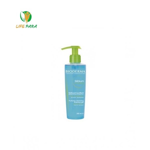 BIODERMA Sébium Gel Moussant Purifiant POMPE, 200ml