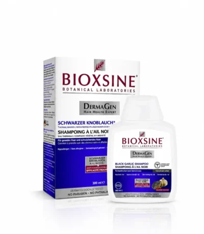 BIOXSINE SHAMPOOING VEGETAL A L'AIL NOIR 300ML