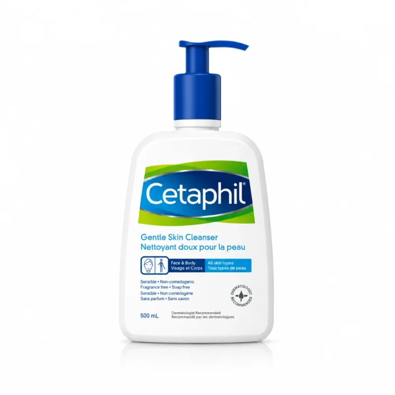 CETAPHIL LOTION NETTOYANT PEAU SECHES ET SENSIBLES 500ML