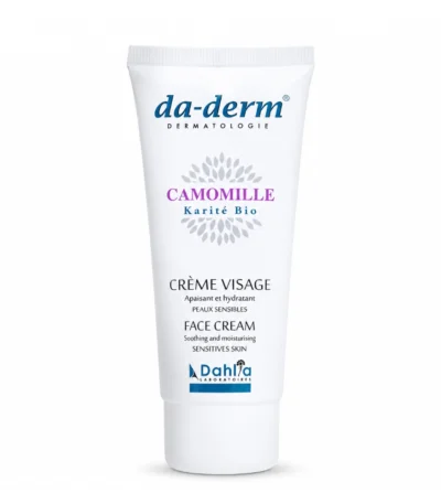 DAHLIA DADERM Crème Visage Camomille & Karité Bio (100 mL)