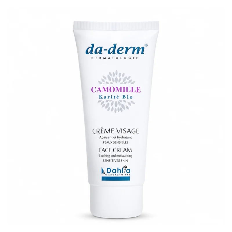 DAHLIA DADERM Crème Visage Camomille & Karité Bio (100 mL)