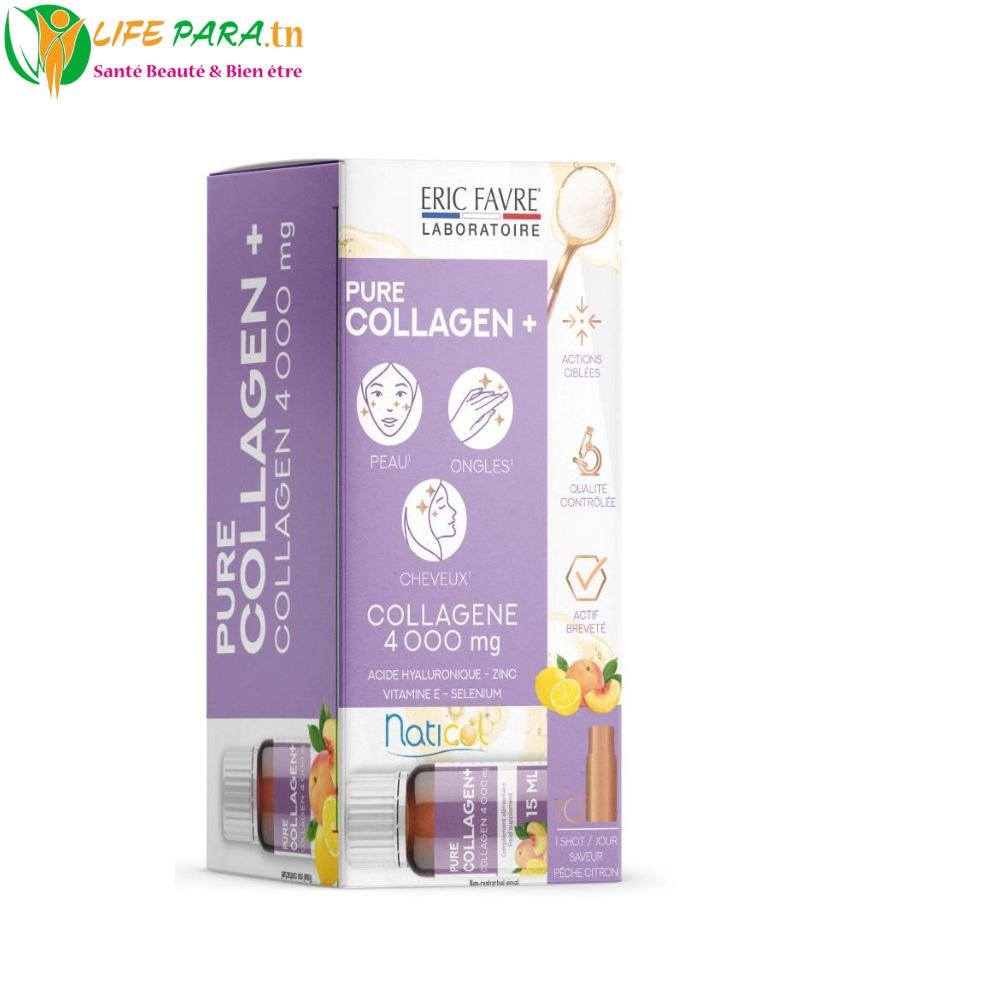 ERIC FAVRE PURE COLLAGEN+ programme 10 jours citron pêche