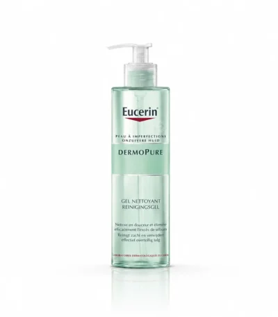 EUCERIN DERMOPURE GEL NETTOYANT PEAUX A IMPERFECTIONS 200ML