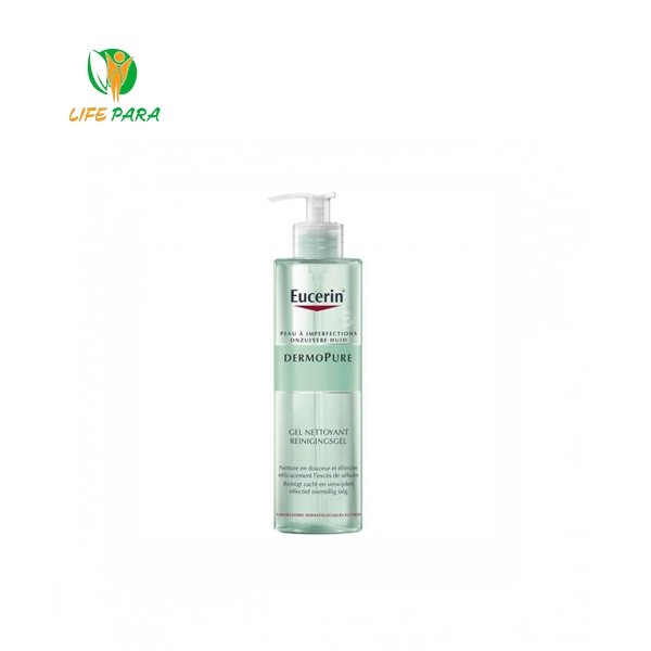EUCERIN DERMOPURE GEL NETTOYANT PEAUX A IMPERFECTIONS 200ML