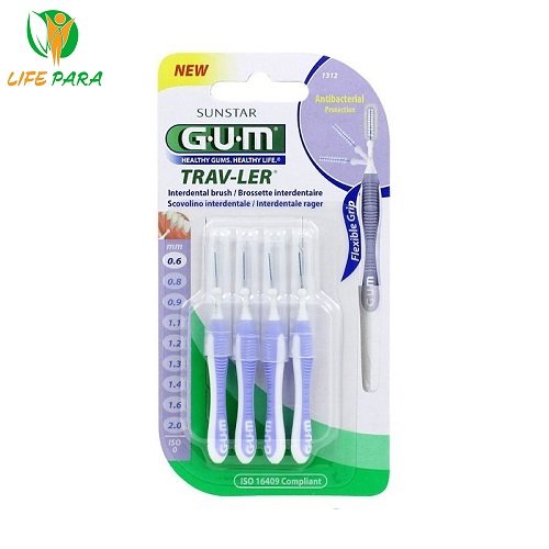 GUM Brossette Travler 0,6 mm (1312)