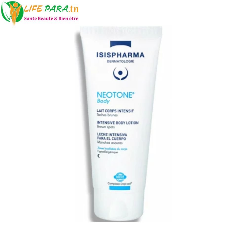 ISISPHARMA Neotone Body – Lait Corps Intensif Antitaches Pigmentaires 200 ml