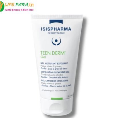 ISISPHARMA Teen Derm Gel nettoyant exfoliant anti imperfections 150 ml