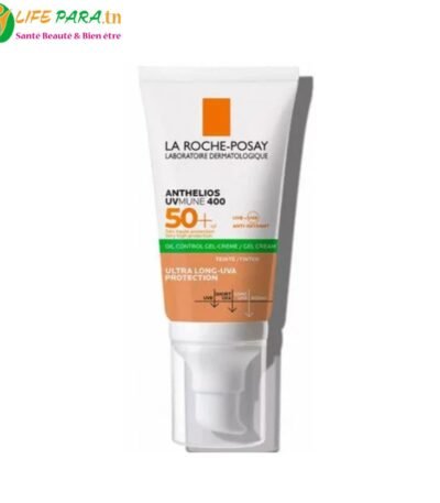 La Roche Posay Anthelios UVMUNE 400 Oil Control Gel Crème Toucher Sec Teinté SPF50+ ( 50 ml)