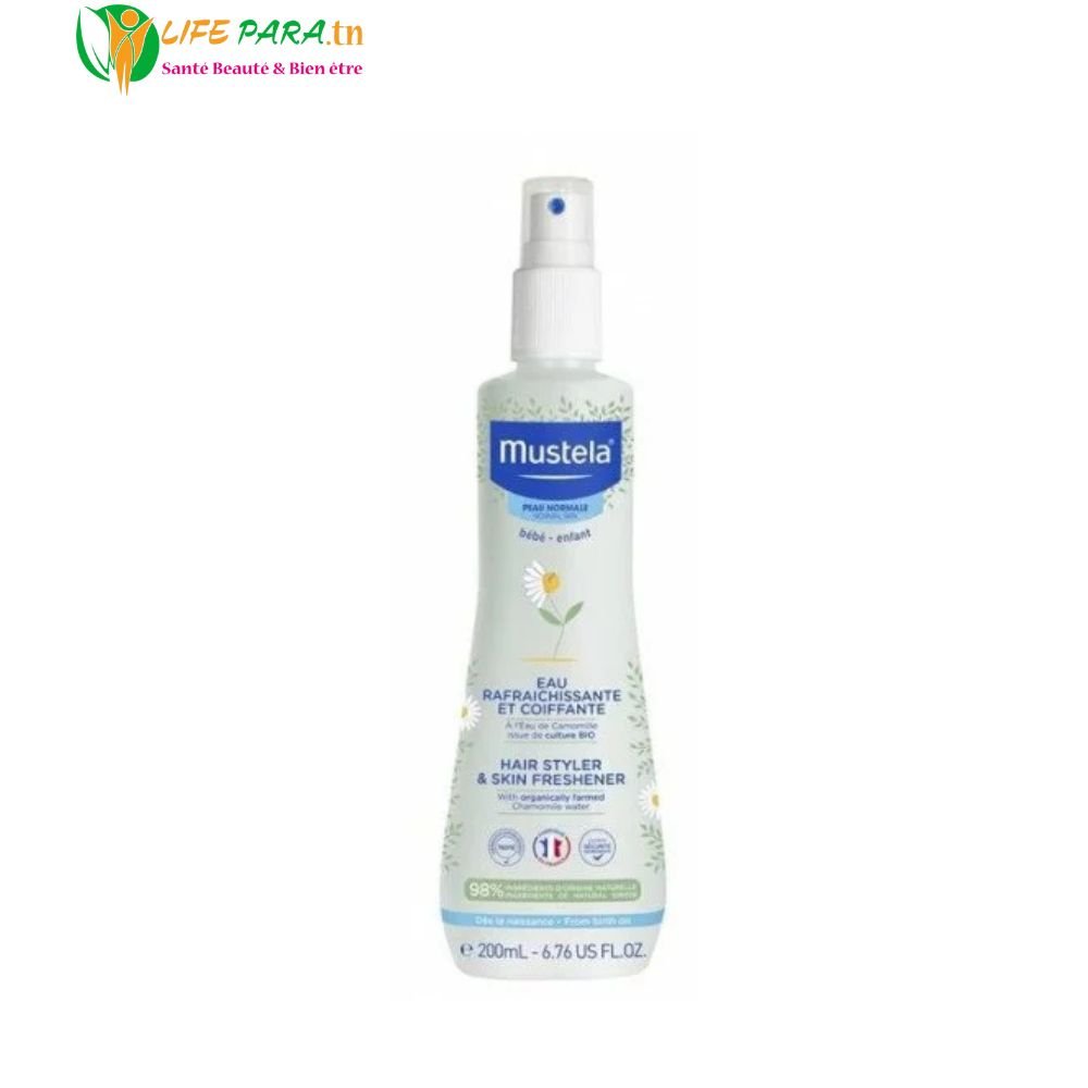 MUSTELA Eau Rafraîchissante et Coiffante 200ML