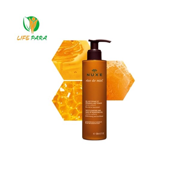 Nuxe Rêve de miel Gel nettoyant SURGRAS visage 200ML