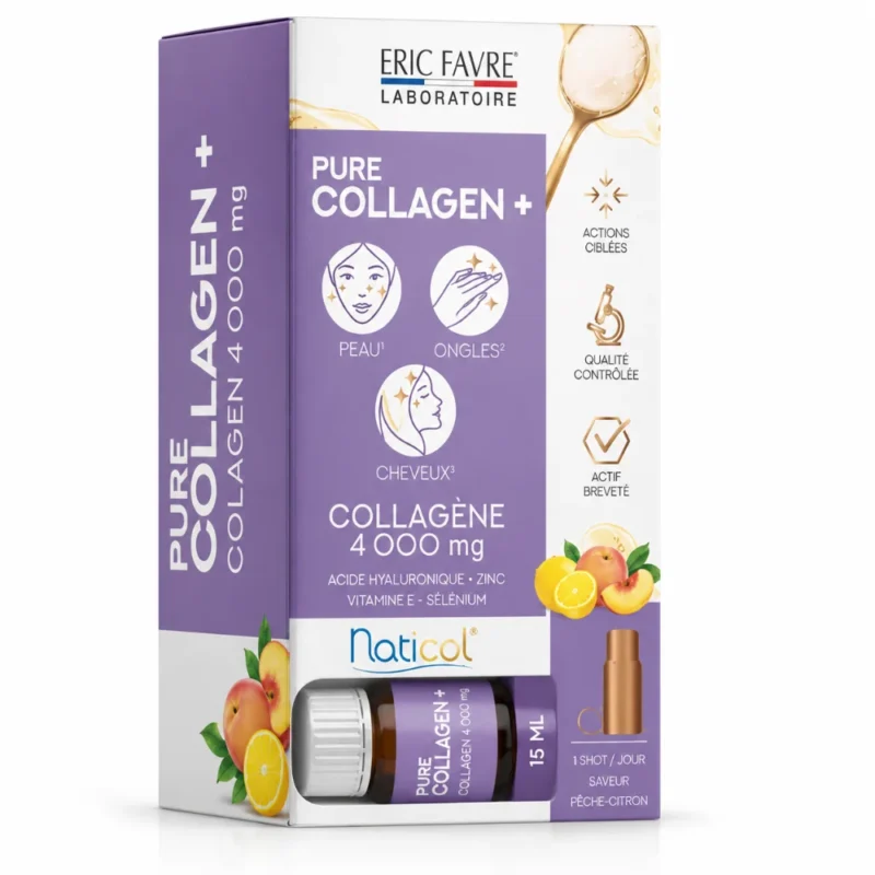 Pure Collagen Eric Favre Pêche-Citron