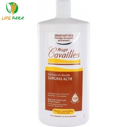 ROGE CAVAILLES Gel bain et douche surgras actif, 400ml