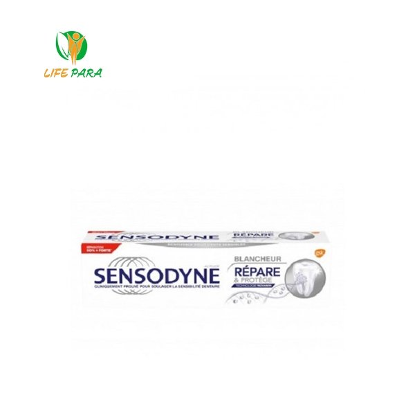 SENSODYNE DENTIFRICE BLANCHEUR REPARE ET PROTEGE, 75ML