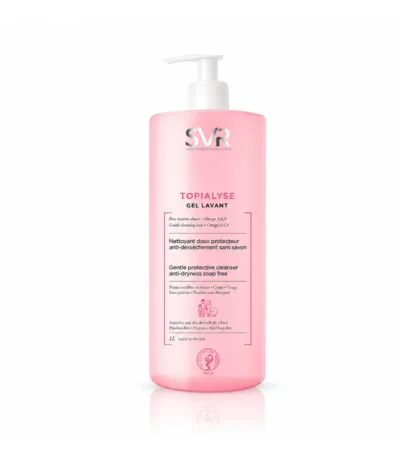 SVR TOPIALYSE GEL LAVANT FLACON POMPE, 1L