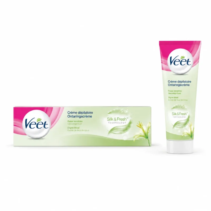 VEET crème dépilatoire peaux sèche (vert), 100 ml Lifepara Tunisie