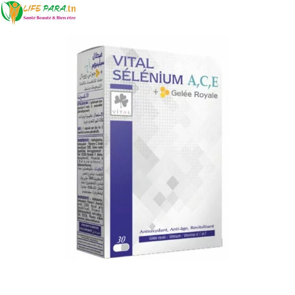 Vital Selenium ACE + Gelée Royale 30 gélules