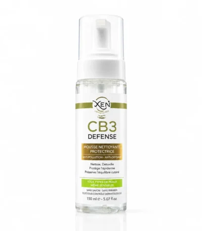 XEN CB3 DEFENSE MOUSSEMICELLAIRE NETTOYANTE PEAUX MIXTES A GRASSES 200 ml