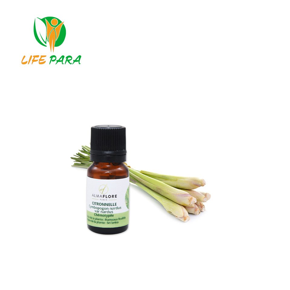 ALMAFLORE HUILE ESSENTIELLE DE CITRONNELLE 10ML