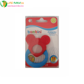 BAMBINI ANNEAU DE DENTITION SOUPLE MICKEY BLEU