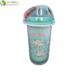 BAMBINI TASSE BEC SOUPLE ANTI-FUITES INCASSABLE BLEU