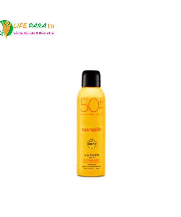 SENSILIS SUN SECRET BODY SPRAY TOUCHER SEC SPF50+ 200ML