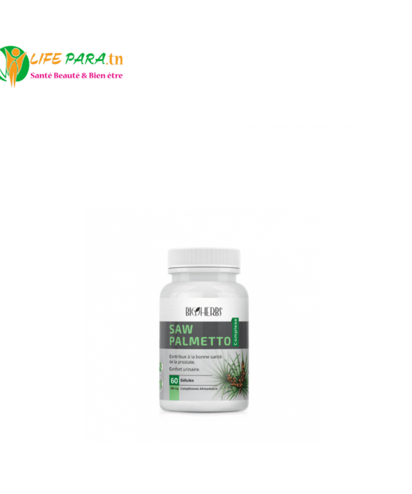 Bioherbs Saw Palmetto Complexe 60 gélules