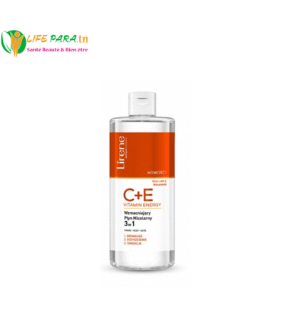 LIRENE C+E VITAMIN ENERGY EAU MICELLAIRE 3 EN 1 400ML
