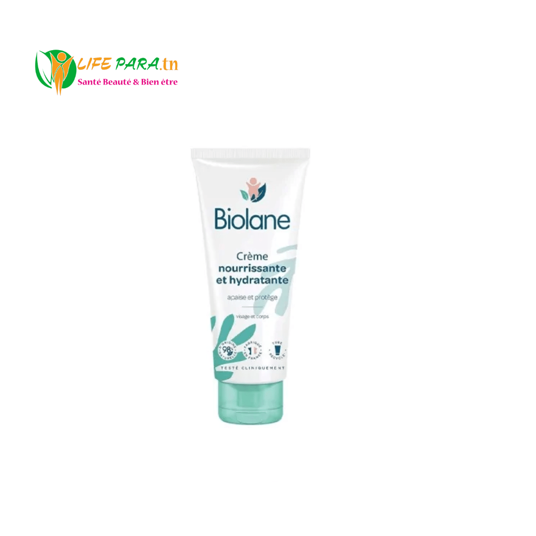 BIOLANE CREME NOURRISSANTE ET HYDRATANTE 100ML BIOLANE CREME NOURRISSANTE ET HYDRATANTE 100ML – Image 1