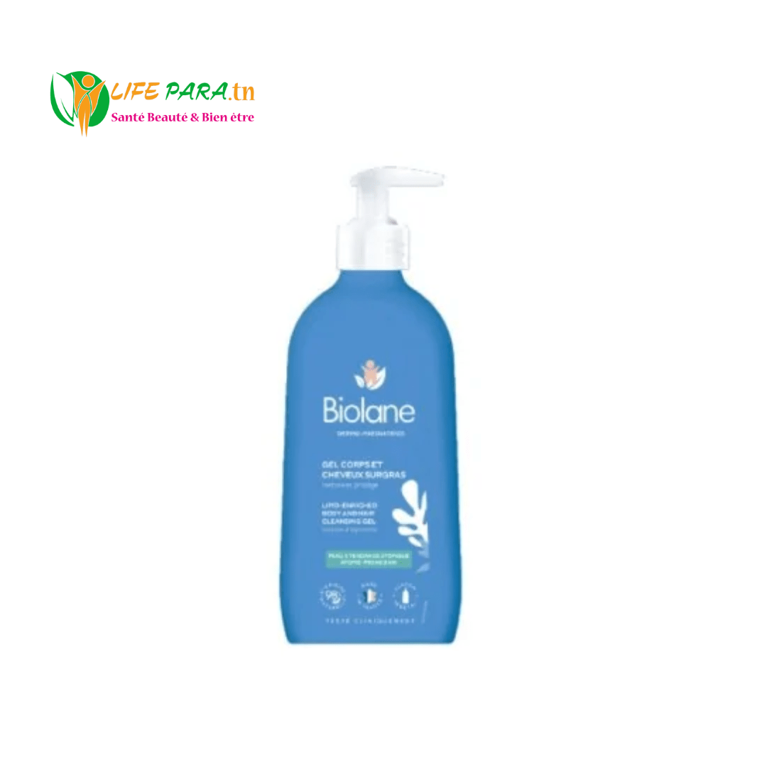 BIOLANE GEL CORPS ET CHEVEUX SURGRAS 350ML BIOLANE GEL CORPS ET CHEVEUX SURGRAS 350ML – Image 1