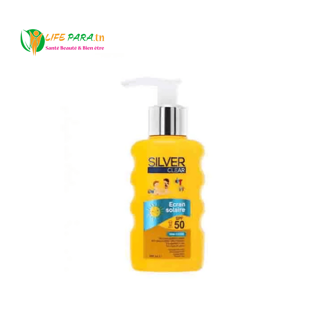 Silver Clear Ecran Solaire Invisible Bébés Et Enfants 100 ML Silver Clear Ecran Solaire Invisible Bébés Et Enfants 100 ML – Image 1