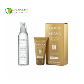 PHYTEAL DPIGMA ECRAN TEINTE BEIGE ROSÉ SPF50 + DPIGMA EAU MICELLAIRE A L'ALOE VERA 250ML (OFFERTE)