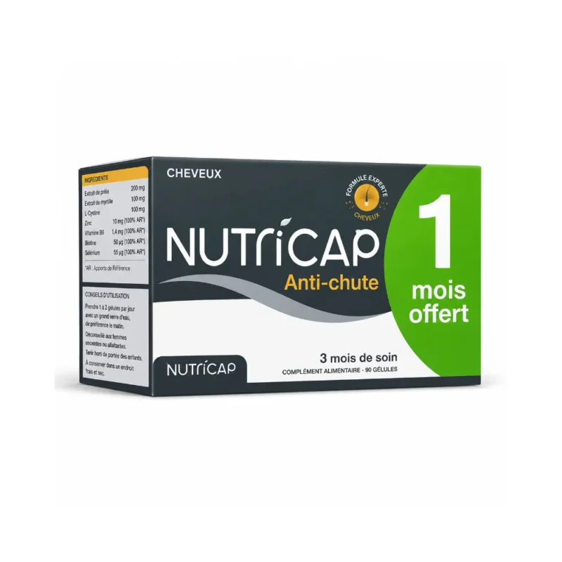 Nutricap Kératine Vitalité 90 Capsules