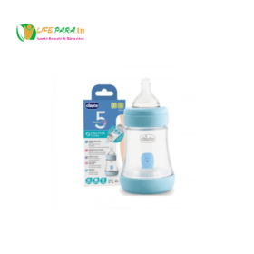 CHICCO BOTTLE PERFECT 5 BLUE SILICONE 0M+150ML