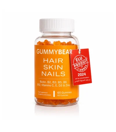 GummyBear Cheveux Peau Ongles 60 Gummies
