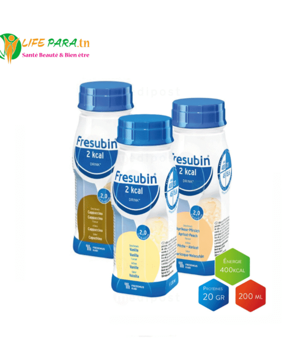 FRESUBIN 2 KCAL DRINK AVEC 20 G DE PROTÉINES (ÉQUIVALENT À FORTIMEL)