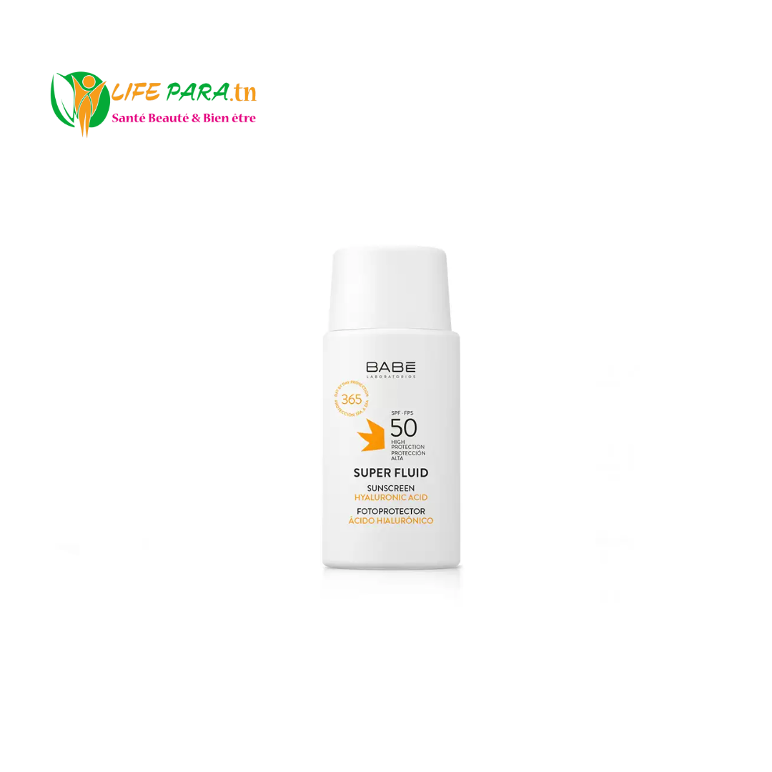 BABE Super Fluid Protection Solaire SPF 50 50ML BABE Super Fluid Protection Solaire SPF 50 50ML – Image 1
