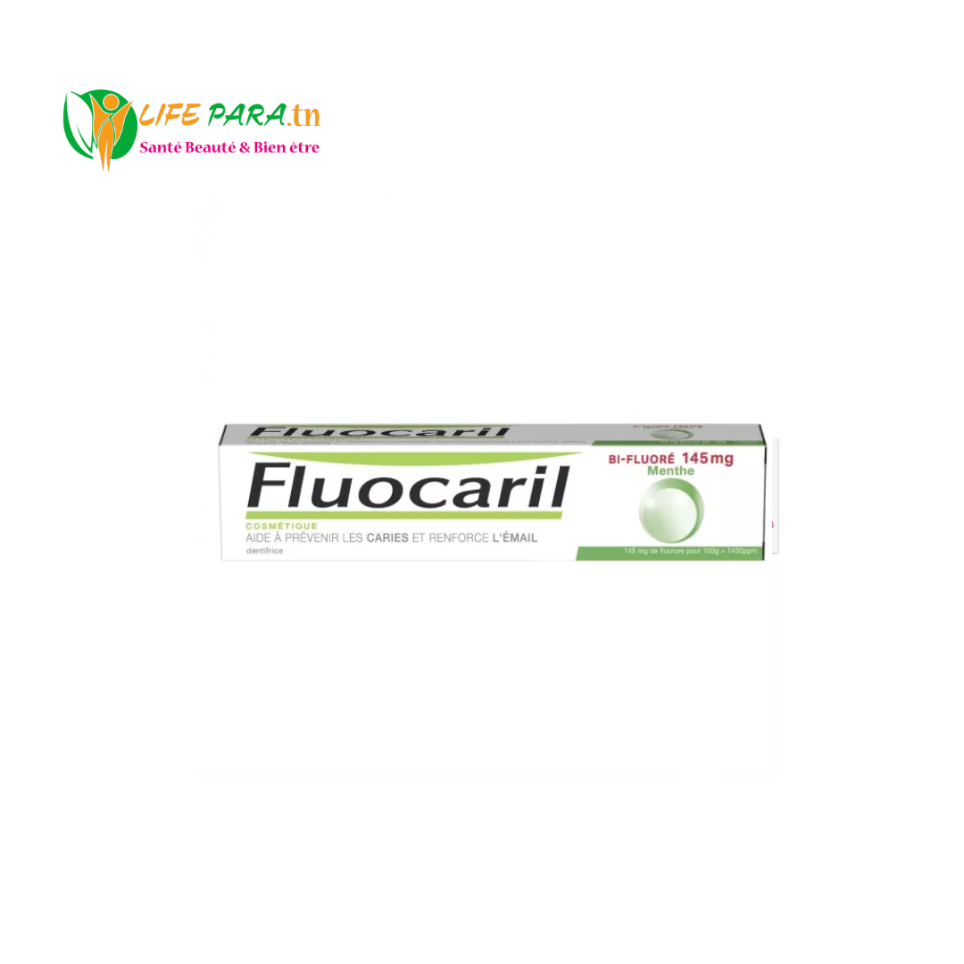FLUOCARIL DENTIFRICE BI-FLUORÉ MENTHE 145MG, 75ML FLUOCARIL DENTIFRICE BI-FLUORÉ MENTHE 145MG, 75ML – Image 1