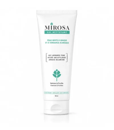 MIROSA GEL NETTOYANT PEAU MIXTE À GRASSE 200 ML