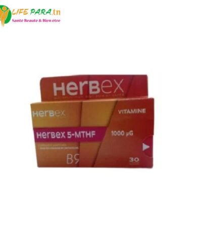 Herbex 5-MTHF Vitamine B9 Bte30 gélules