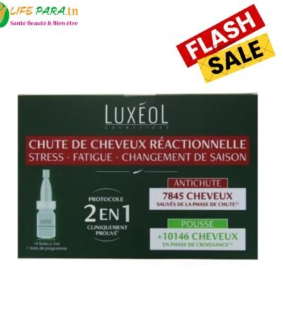 Luxeol Chute de Cheveux Réactionnelle 2 en 1 (14 x 7 ml)