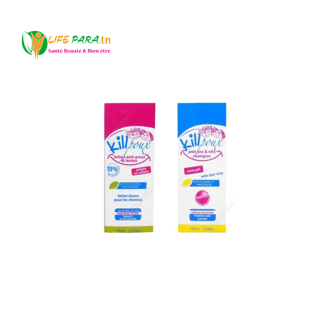 KILLPOUX PACK LOTION + SHAMPOOING KILLPOUX PACK LOTION + SHAMPOOING – Image 1
