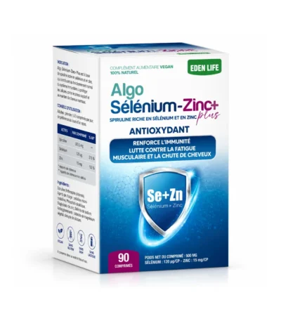 AlgoSélénium Zinc Plus 90 Comprimés