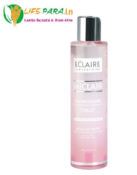 ECLAIRE-SEBO-GEL-NETTOYANT-1 ECLAIRE - EAU MICELLAIRE VISAGE ET YEUX 200ML – Image 1
