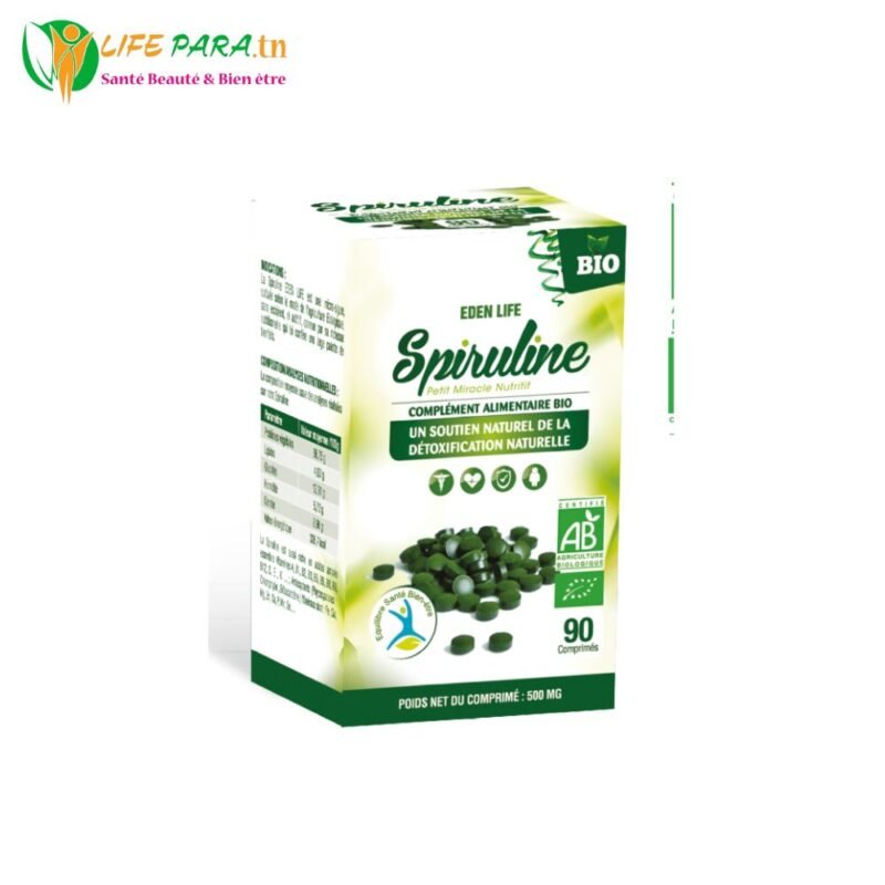 EDEN LIFE Spiruline 90 comprimés