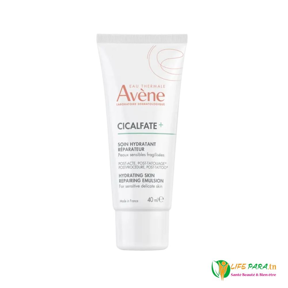 Avene Cicalfate+ Soin hydratant réparateur POST-ACTE, POST-TATOUAGE 40 ml