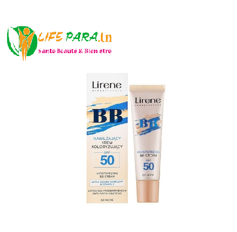 Sans titre LIRENE BB CREAM SPF 50 NUDE 02 30ML – Image 1
