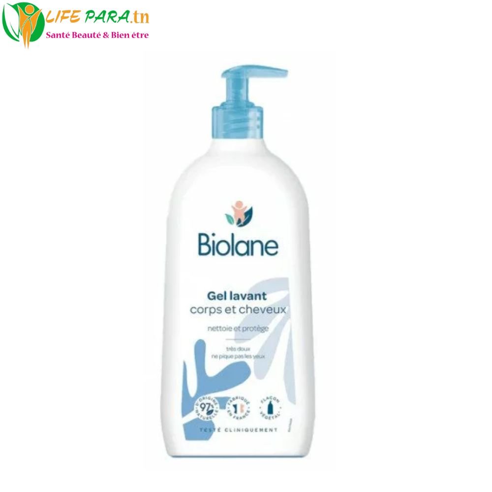 BIOLANE gel lavant corps et cheveux 750 ml