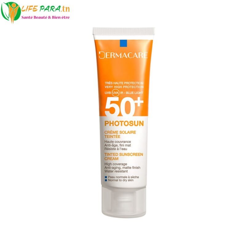 DERMACARE PHOTOSUN Crème Teintée1.5 Peaux Normales à Sèches 50 ml