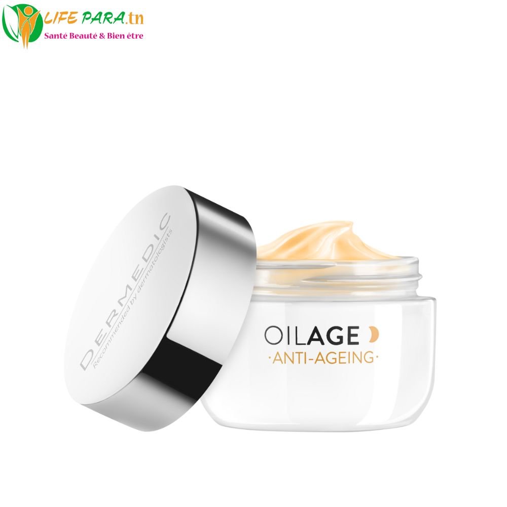 DERMEDIC OILAGE Crème de Nuit Réparatrice Anti Age 50ML