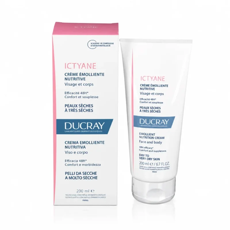 DUCRAY ICTYANE crème émolliente nutritive 200 ml